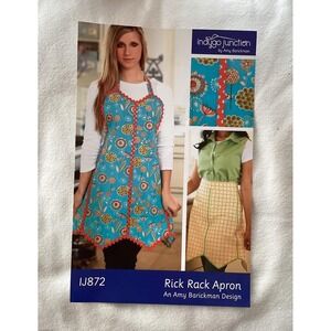 Indygo Junction Rick Rack Apron‎ Pattern - New